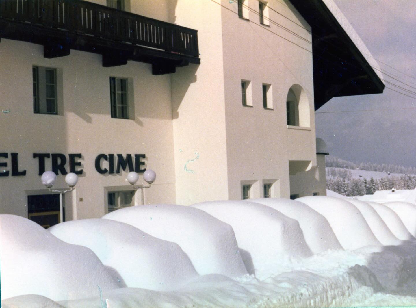 Photo by Hotel Drei Zinnen on November 11, 2025. May be an image of snow and text that says "Hotel Tre Cime".